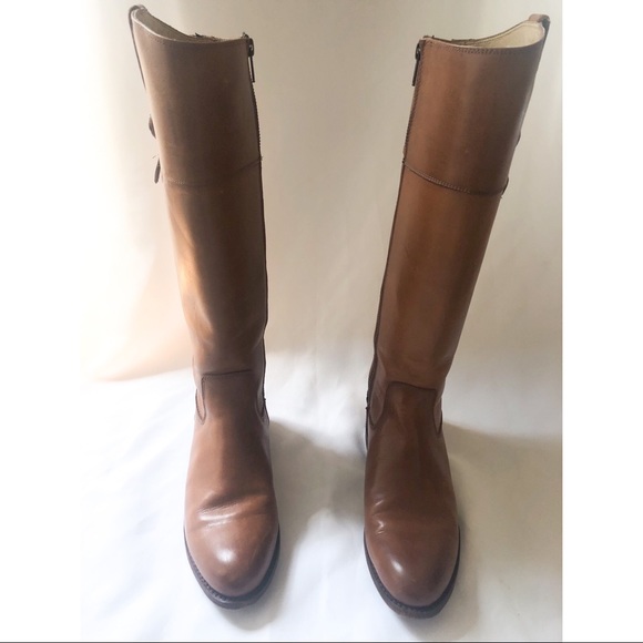 Frye Jayden Tan Riding Boots - Picture 7 of 10